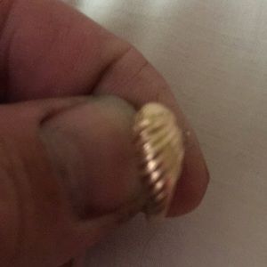 14kt gold baby ring